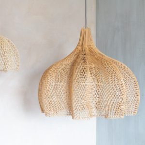 Rotan hanglamp Flora 60 cm